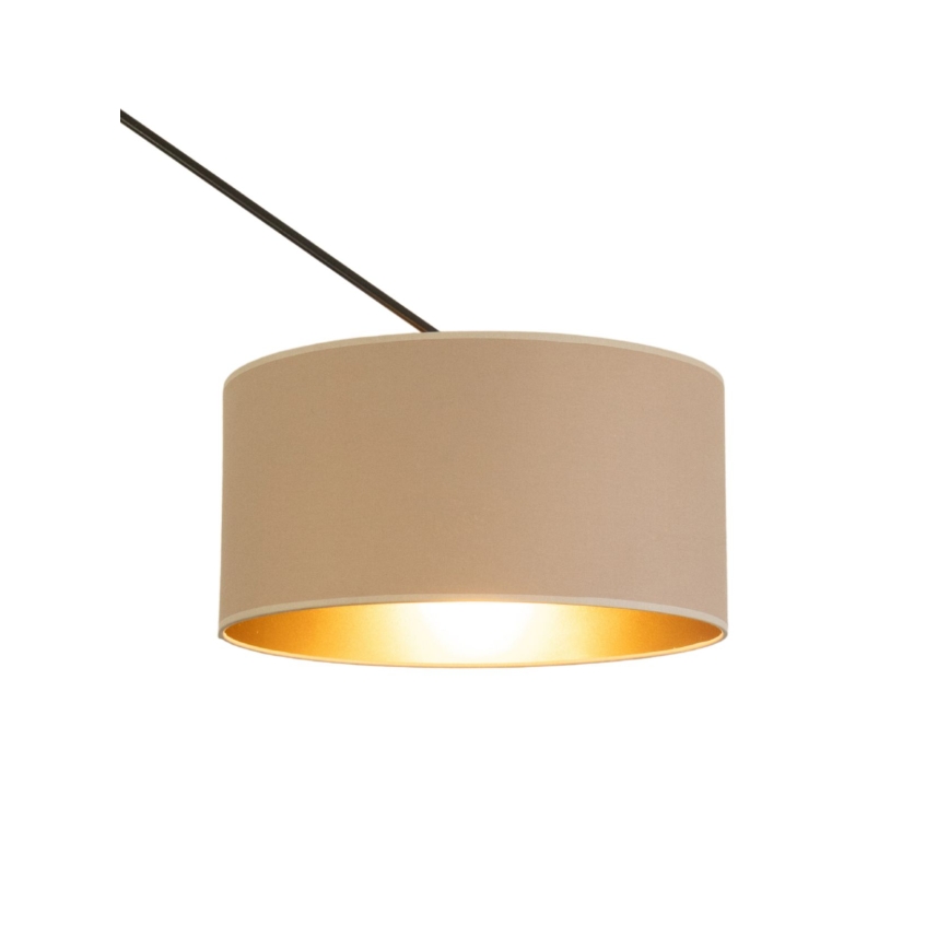 LED-säädettävä kattovalaisin varrella GORTA 1xE27/60W/230V beige/kulta