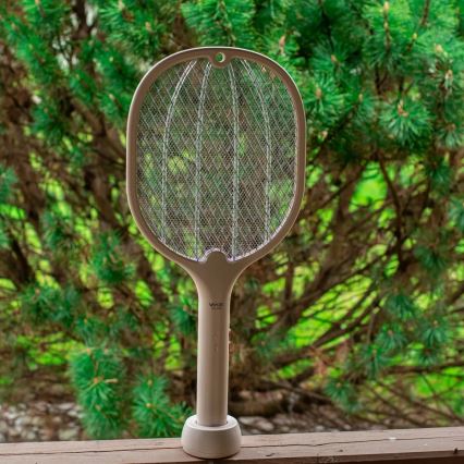 LED Sähköinen hyönteiskarkotin 2-in-1 500 mAh/5V beige