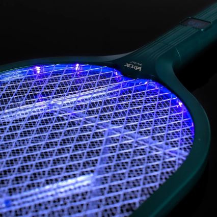 LED Sähköinen hyönteiskarkotin 2-in-1 LCD-näytöllä 1200 mAh/5V vihreä