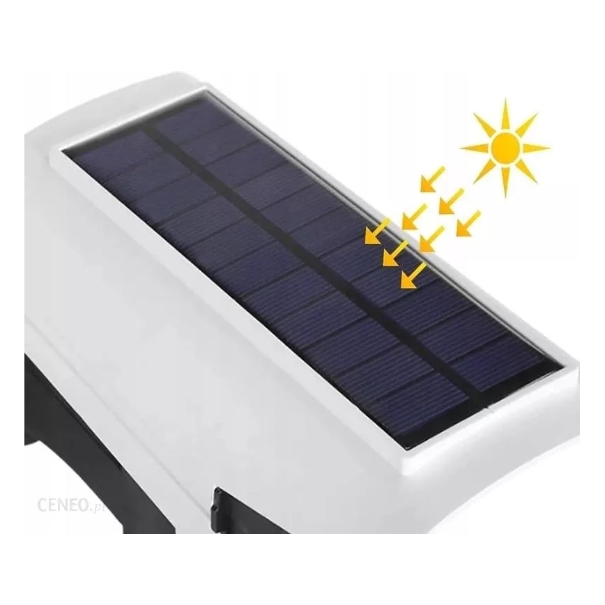 LED Aurinkokenno valvontakamera anturilla KAMERA LED/1W/3,7V 1200 mAh IP44 + kauko-ohjaus