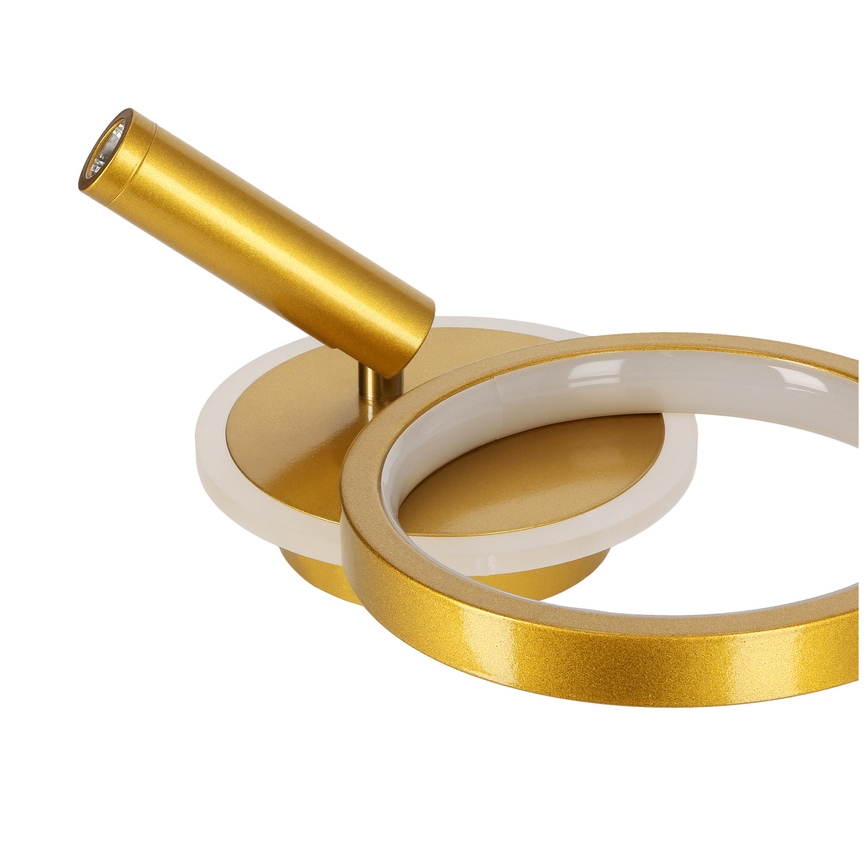 LED-seinäspotti MONET LED/15W/230V, kultainen