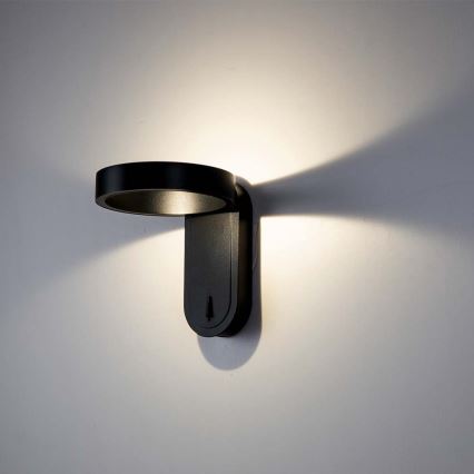 LED Seinävalaisin LED/5W/230V 3000K/4000K musta