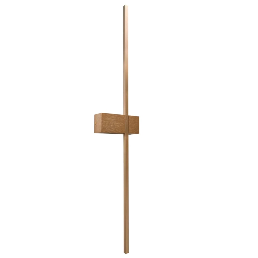 LED-seinävalaisin AISHA LED/12W/230V 4000K 80 cm kultainen