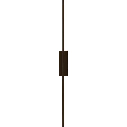 LED-seinävalaisin AISHA LED/12W/230V 4000K 80 cm musta