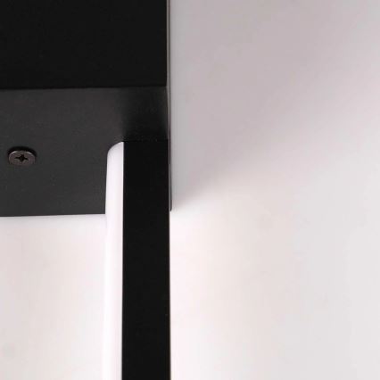 LED-seinävalaisin AISHA LED/12W/230V 4000K 80 cm musta