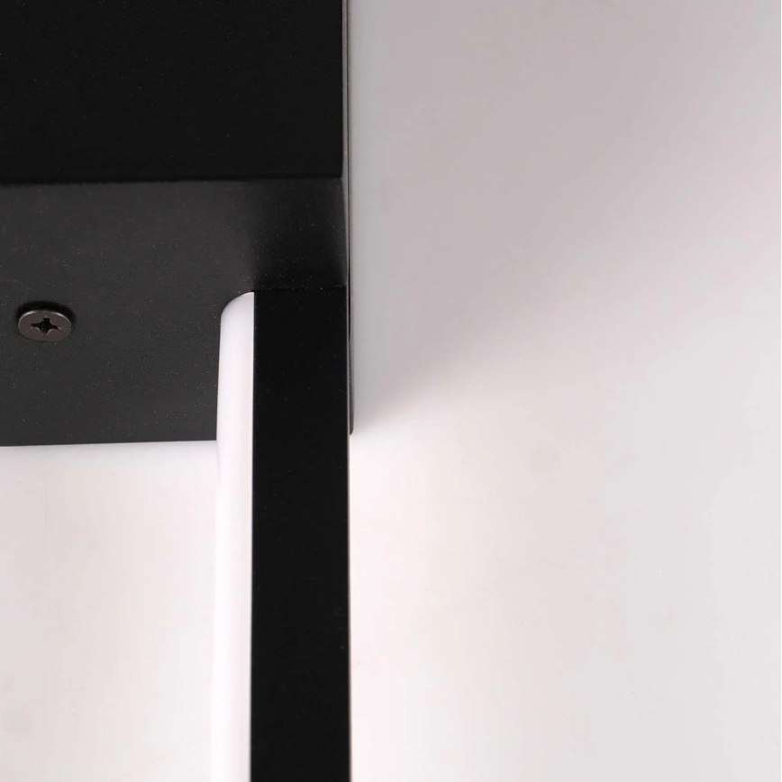 LED-seinävalaisin AISHA LED/12W/230V 4000K 80 cm musta