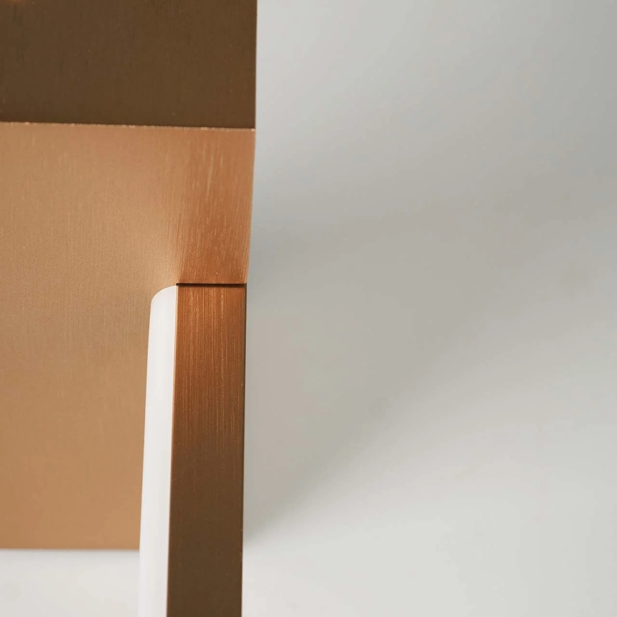 LED-seinävalaisin AISHA LED/12W/230V 4000K kullanvärinen