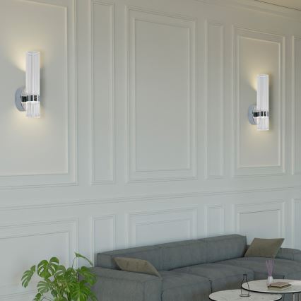 LED-seinävalaisin AMBIENTE LED/6W/230V 3000/4000/6000K kiiltävä kromi