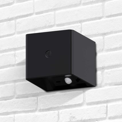 LED Himmennettävä seinä kosketus kevyt anturilla MIRI LED/2,5W/3,7V 3000/4000/6400K 4000 mAh musta