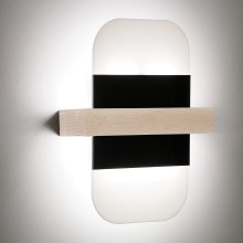 LED-seinävalaisin APRIL LED/6W/230V valkoinen/musta