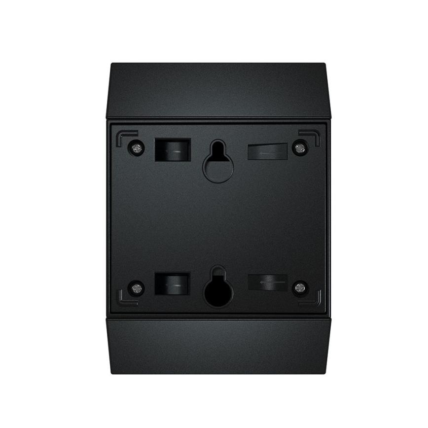 LED-aurinkokennolla varustettu seinävalaisin anturilla LED/2,5W/3,7V 3000/4000/6000K IP65 1200 mAh musta