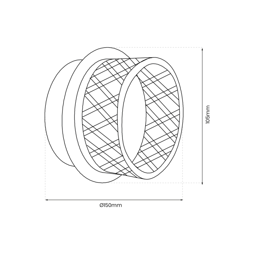 LED-seinävalaisin ELEGANCE LED/9W/230V kulta