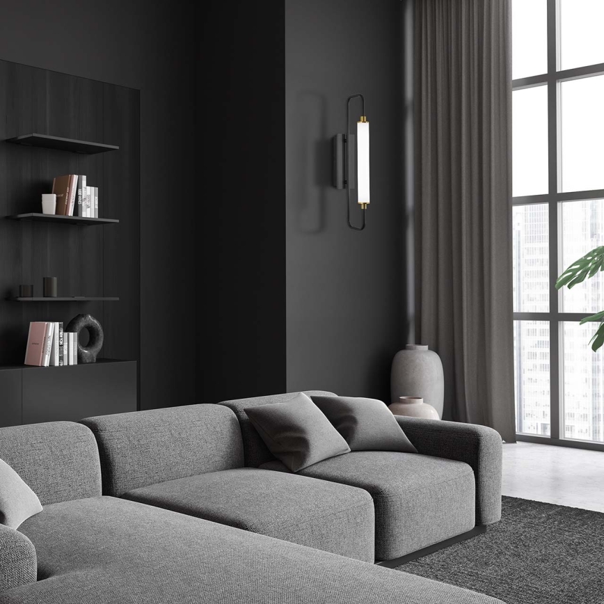 LED-seinävalaisin FELICJA LED/10W/230V 4000K musta