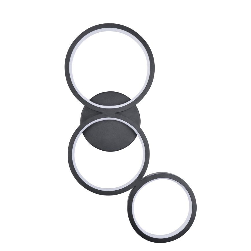 LED-seinävalaisin FLAMENCO LED/23W/230V 4000K musta