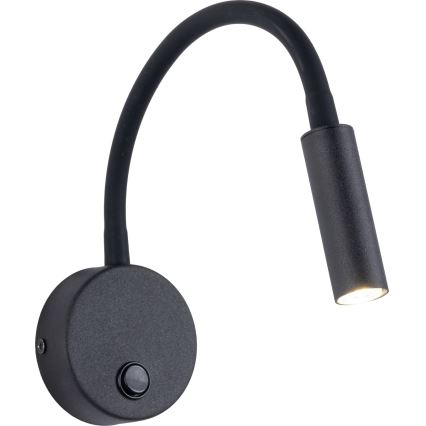 LED-seinävalaisin LAGOS 1xG9/3W/230V 4000K musta