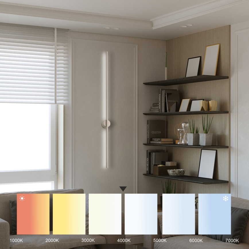 LED-seinävalaisin LANA LED/12W/230V 4000K beige