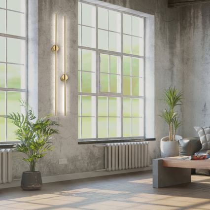 LED-seinävalaisin LANA LED/12W/230V 4000K mattakullanvärinen