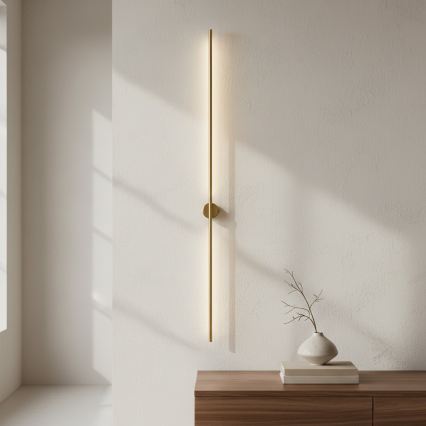 LED-seinävalaisin LANA LED/12W/230V 4000K mattakullanvärinen