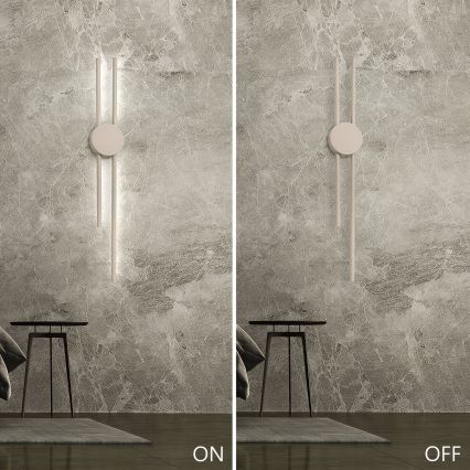 LED-seinävalaisin LANA LED/15W/230V 4000K beige