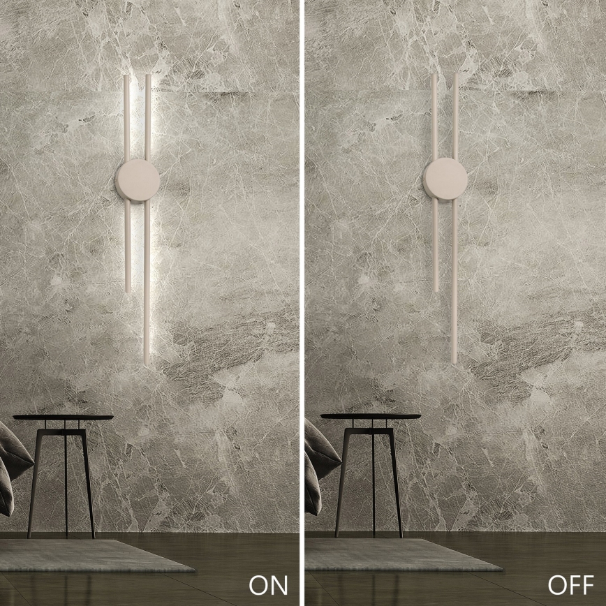 LED-seinävalaisin LANA LED/15W/230V 4000K beige