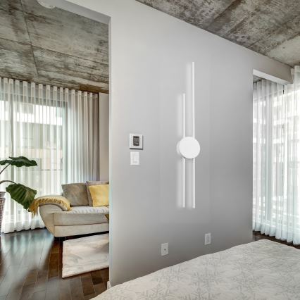 LED-seinävalaisin LANA LED/15W/230V 4000K valkoinen