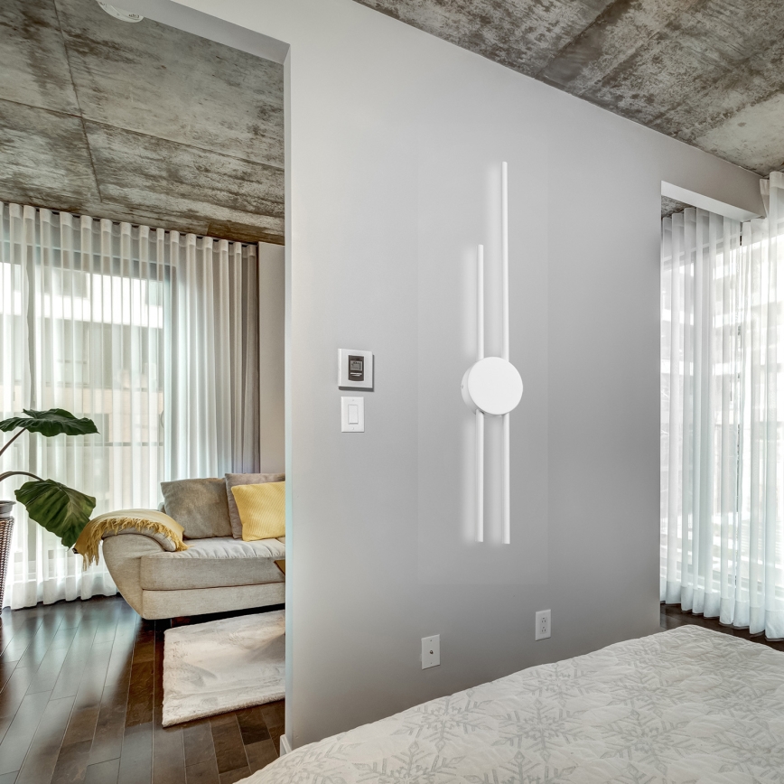 LED-seinävalaisin LANA LED/15W/230V 4000K valkoinen