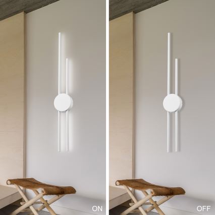 LED-seinävalaisin LANA LED/15W/230V 4000K valkoinen