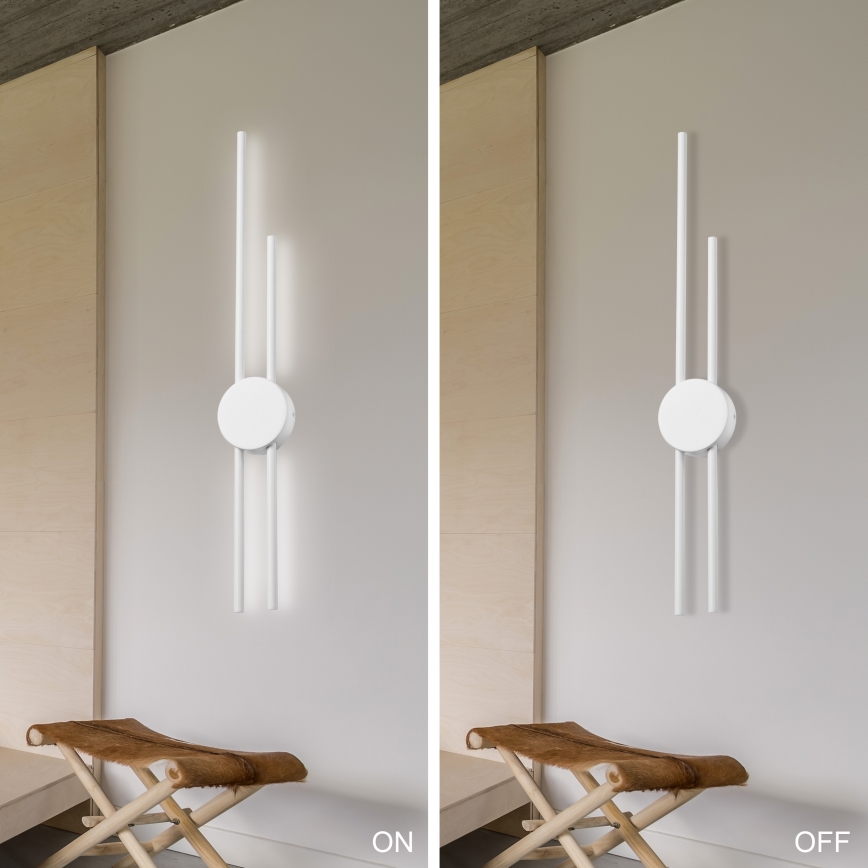 LED-seinävalaisin LANA LED/15W/230V 4000K valkoinen