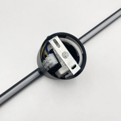 LED-seinävalaisin LANA LED/7W/230V 4000K musta