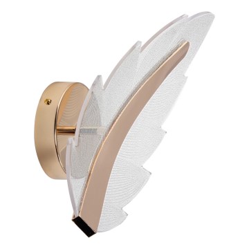 LED-seinävalaisin LED/12W/230V 3000-6500K kulta