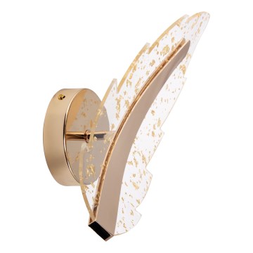 LED-seinävalaisin LED/12W/230V 3000-6500K kulta