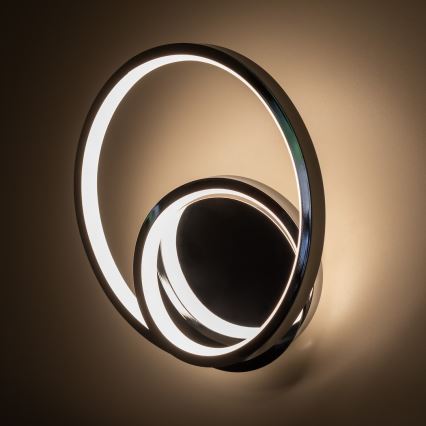 LED-seinävalaisin LUCERO LED/13W/230V kiiltävä kromi