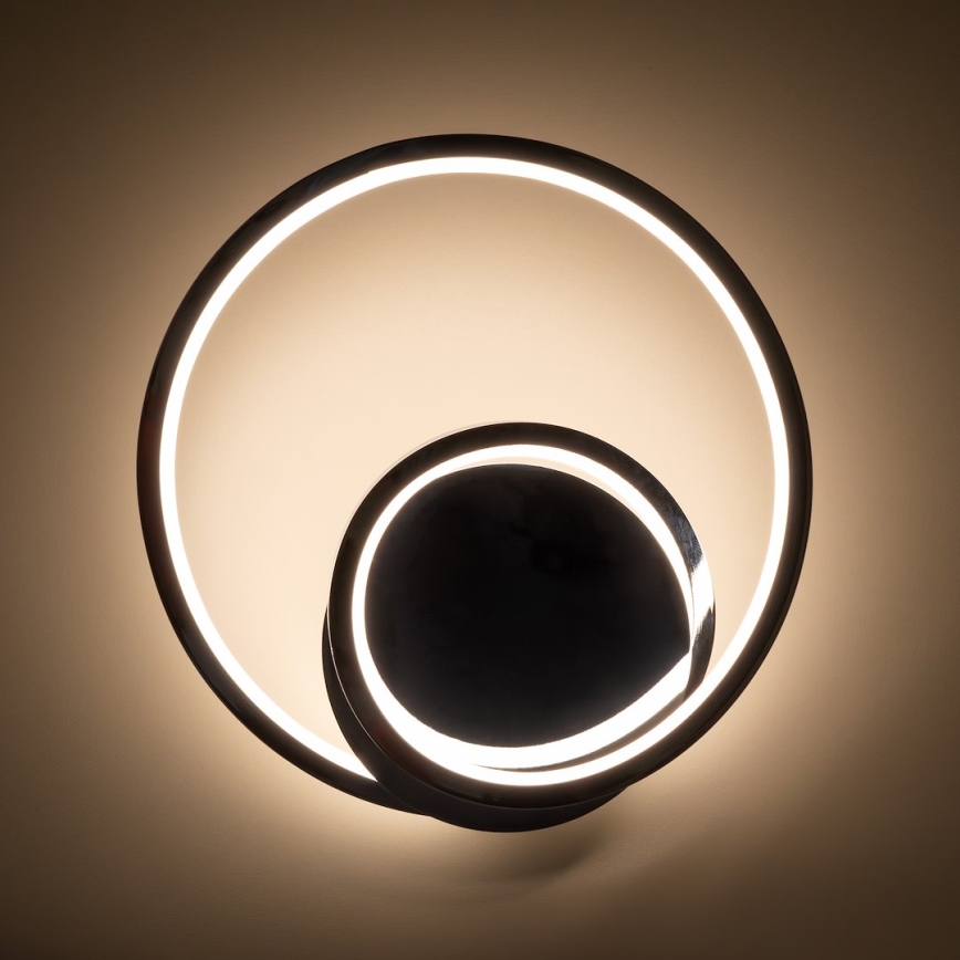 LED-seinävalaisin LUCERO LED/13W/230V kiiltävä kromi