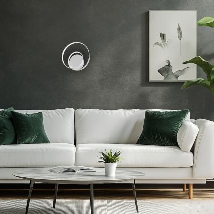 LED-seinävalaisin LUCERO LED/13W/230V kiiltävä kromi