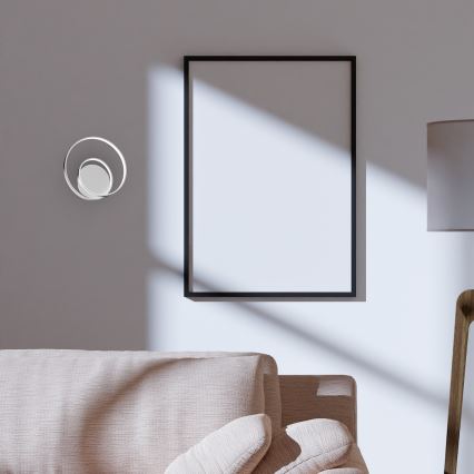 LED-seinävalaisin LUCERO LED/13W/230V kiiltävä kromi