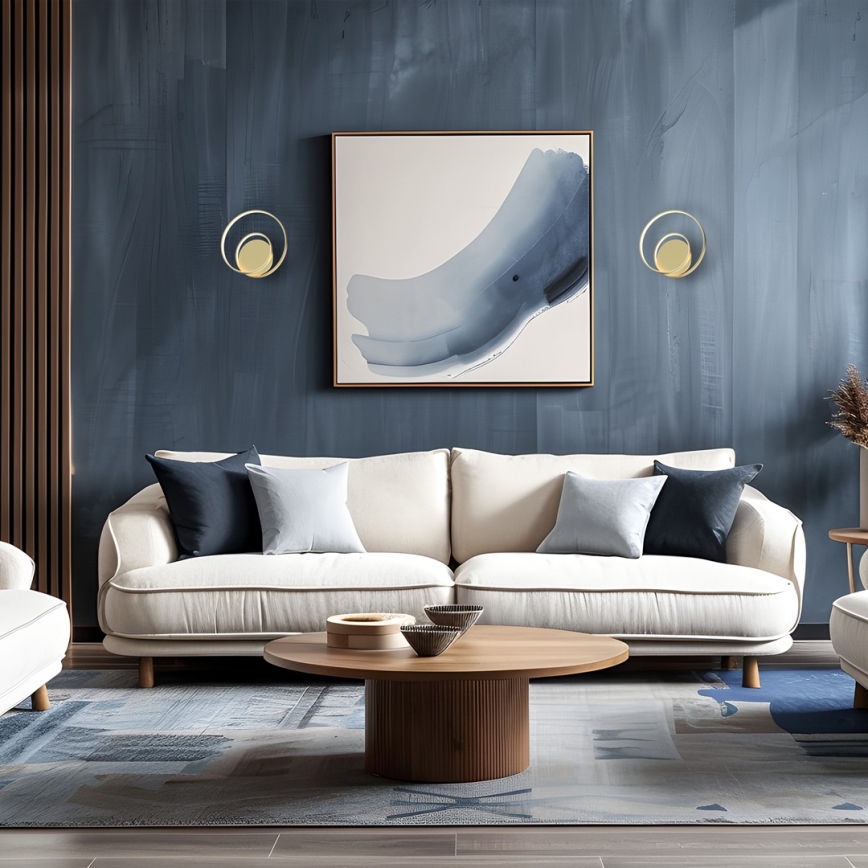 LED-seinävalaisin LUCERO LED/13W/230V kulta