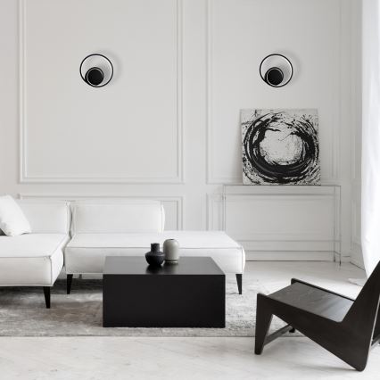 LED-seinävalaisin LUCERO LED/13W/230V musta