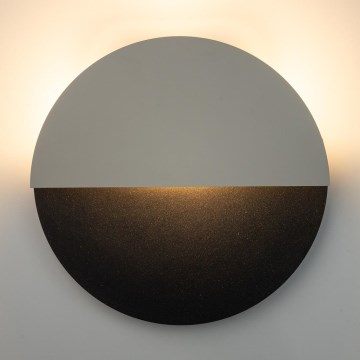 LED-seinävalaisin LUNA LED/7W/230V halkaisija 36 cm musta/beige