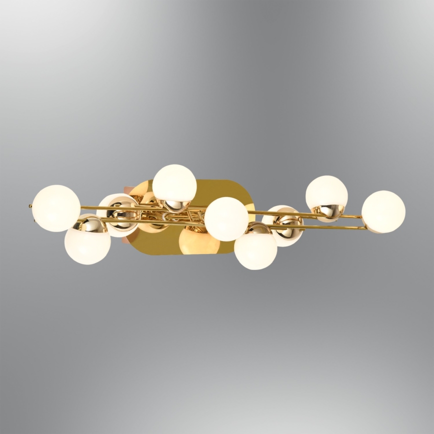 LED-seinävalaisin MARS LED/12W/230V 3000K kullanvärinen