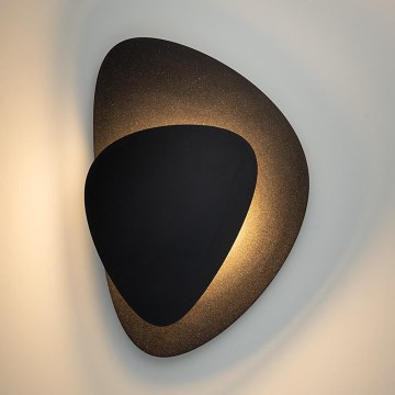 LED-seinävalaisin PEDRA LED/7W/230V musta