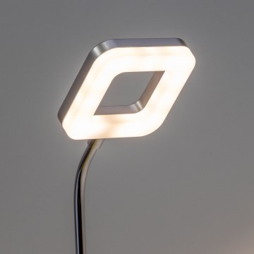 LED-seinävalaisin pistorasiaan LED/3,2W/230V mattakromi