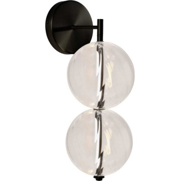 LED-seinävalaisin PLAYA LED/10W/230V musta