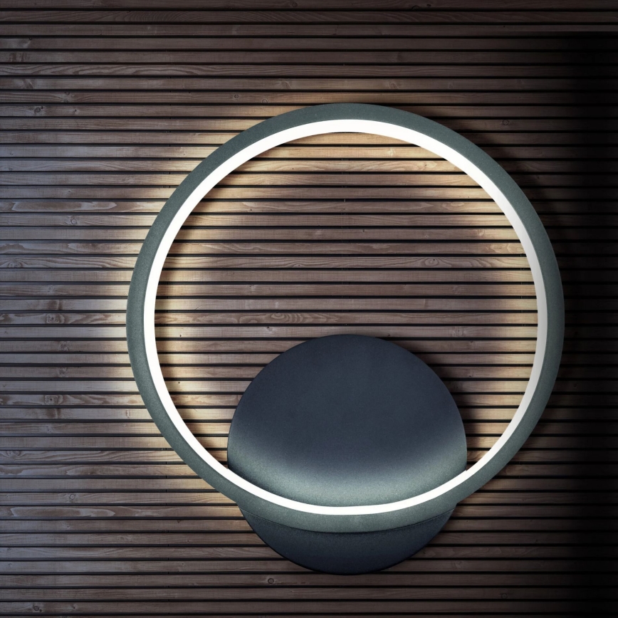 LED-seinävalaisin ROMAN LED/11,5W/230V 4000K musta