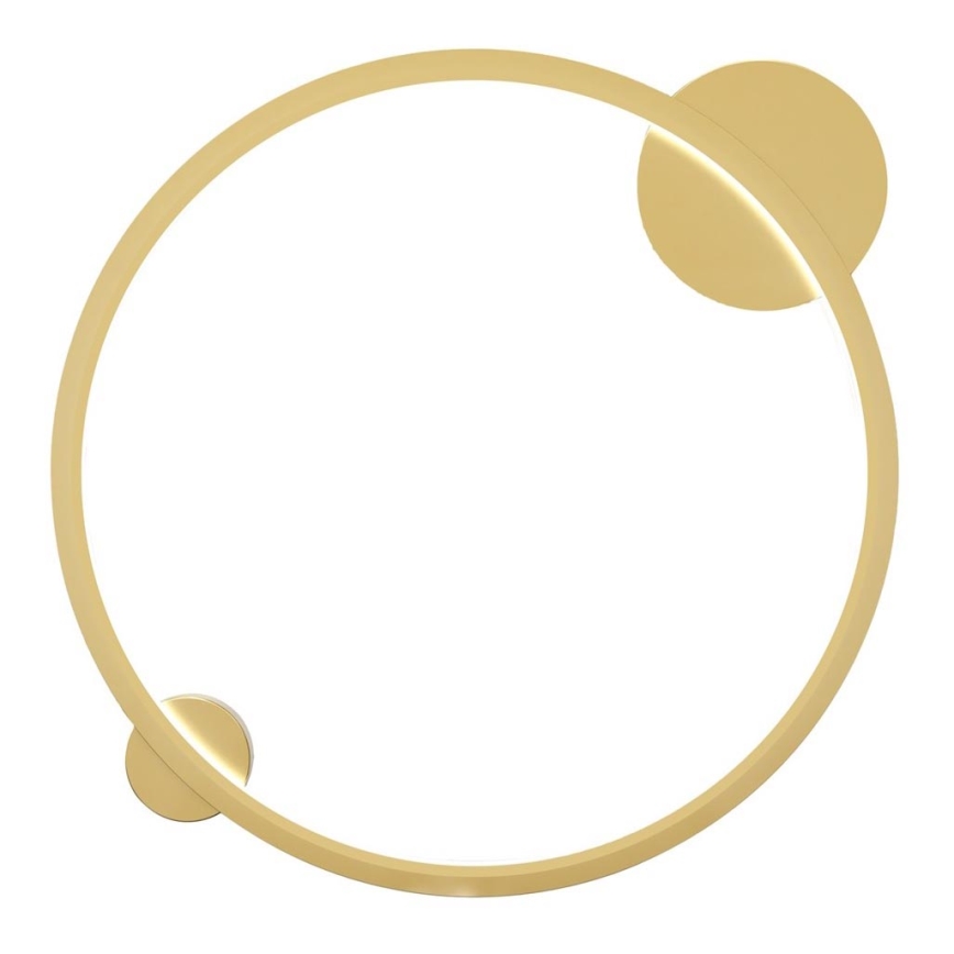 LED-seinävalaisin SATURNO LED/25W/230V halkaisija 50 cm IP44 kulta