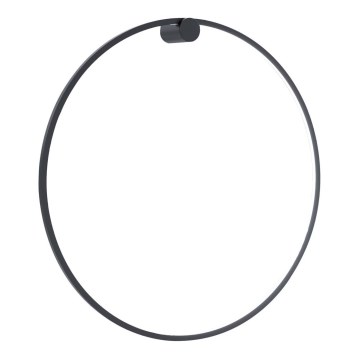 LED-seinävalaisin SATURNO LED/46W/230V halkaisija 80 cm IP44 musta