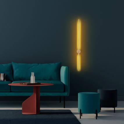 LED-seinävalaisin SWORD LED/13W/230V 3000K mattakultainen