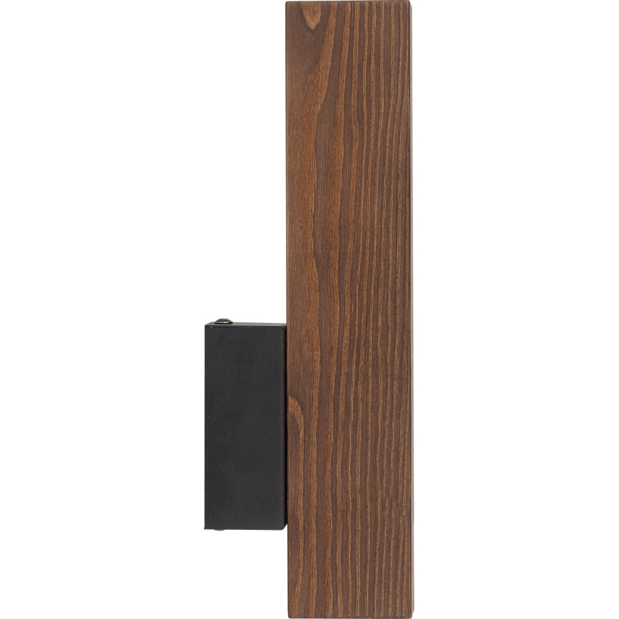 LED-seinävalaisin TEO LED/3W/230V 3000K saksanpähkinä