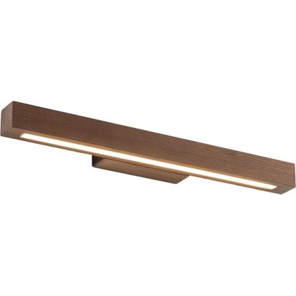 LED-seinävalaisin TEO LED/8W/230V 3000K saksanpähkinä