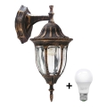 LED-seinävalaisin ulkokäyttöön FLORENCJA 1xE27/10W/230V IP43