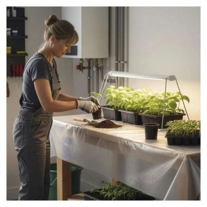 LED-sisäkasvivalaisin GROW LED/15W/230V
